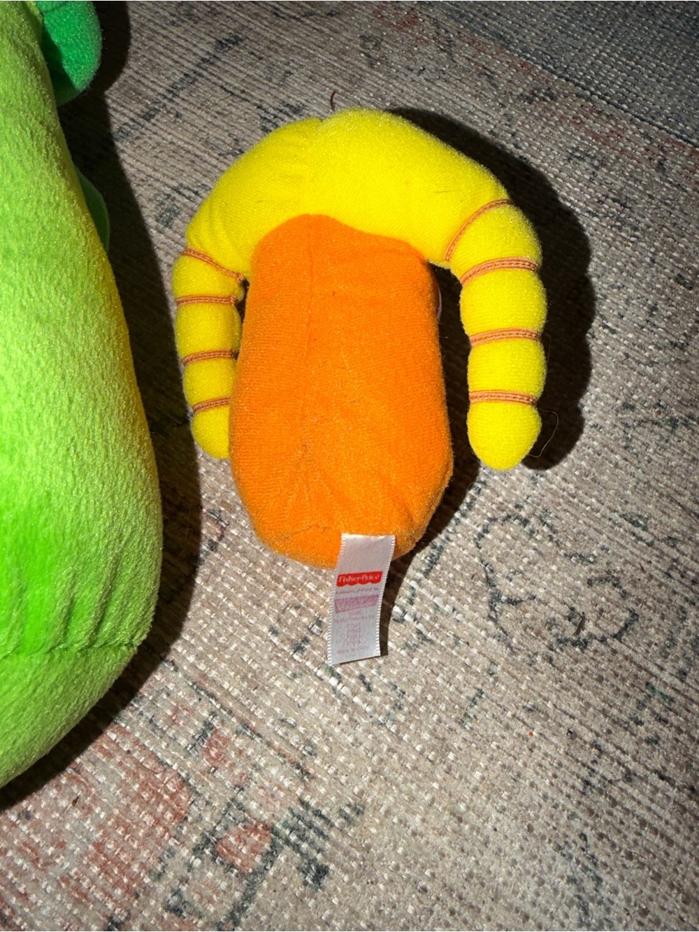 Vintage Veggie Tales Stuff Animals Laura Carrot Larry Cucumber Junior Asparagus - Picture 6 of 9